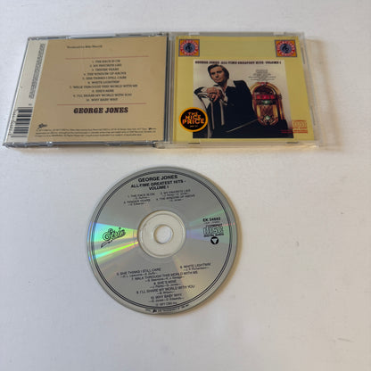 George Jones All-Time Greatest Hits - Volume I Used CD VG+\VG