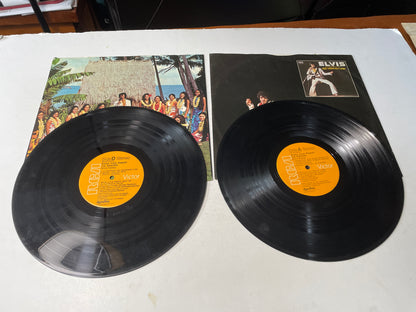 Elvis Presley Aloha From Hawaii Via Satellite Used Vinyl 2LP VG+\G