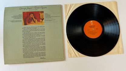 George Jones Alone Again Used Vinyl LP VG+\VG