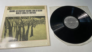 Johannes Brahms Alto Rhapsody / Song Of Destiny / Songs Of A Wayfarer Used Vinyl LP VG+\VG+