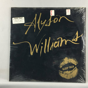 Alyson Williams ‎ Sleep Talk Orig Press 12" Used Vinyl Single VG+\VG+