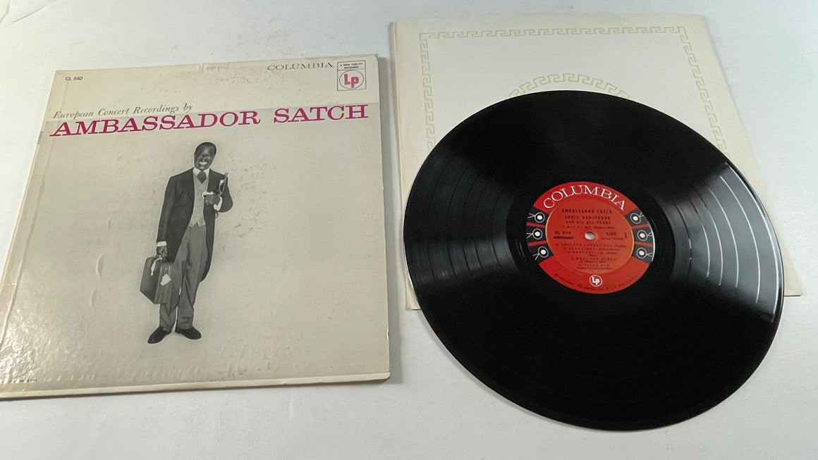 Louis Armstrong Ambassador Satch Used Vinyl LP VG+\VG+