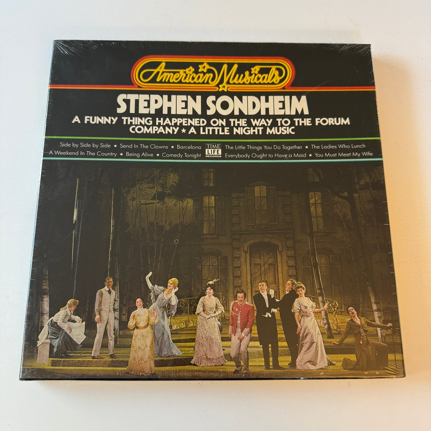 Stephen Sondheim American Musicals: A Funny Thing Happened On The Way To The Forum/Company/A Little Night Music New Vinyl Box Set M\VG+