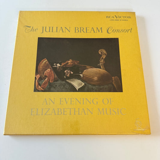 The Julian Bream Consort An Evening Of Elizabethan Music New Vinyl Box Set M\VG+