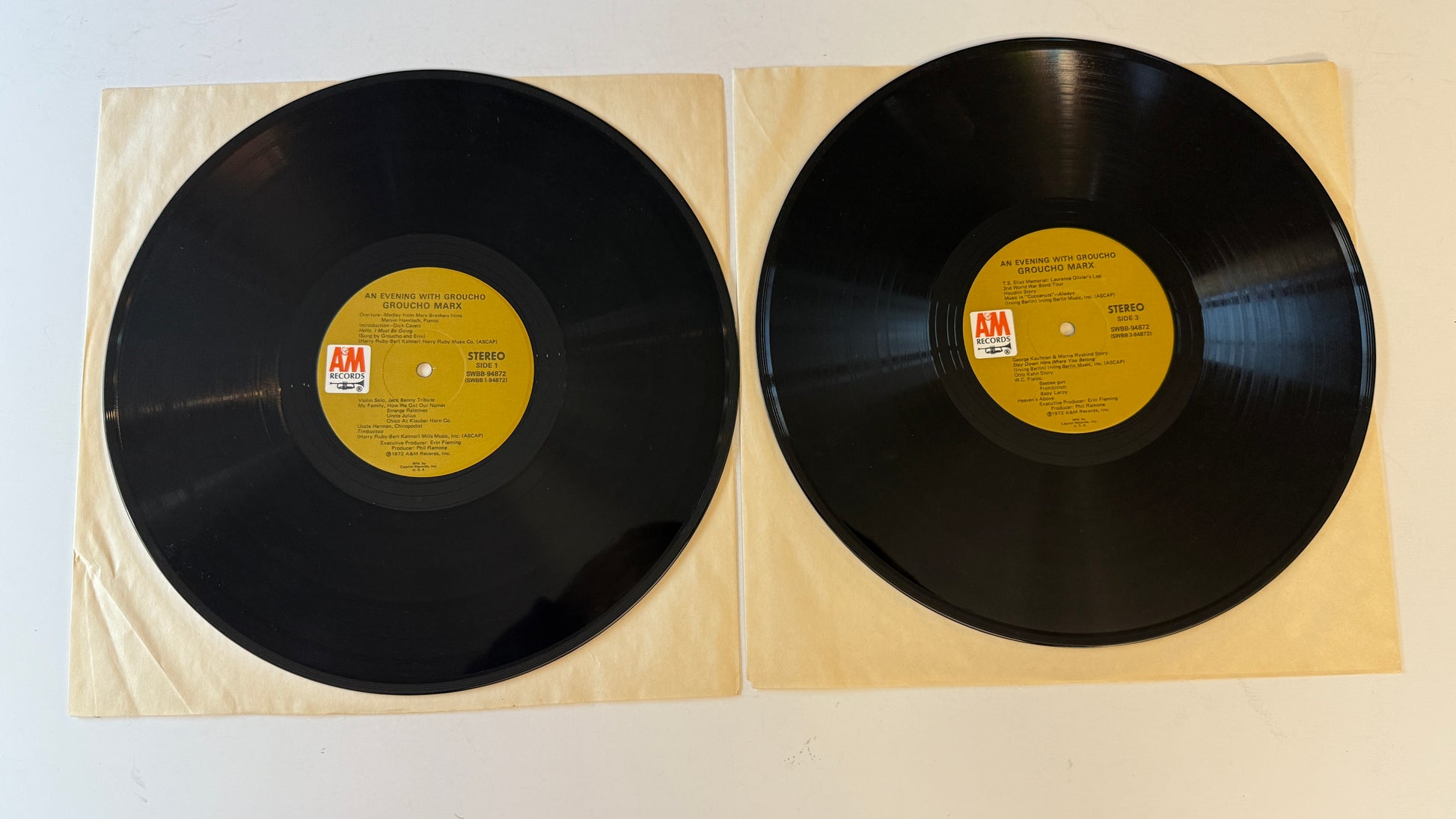 Groucho Marx An Evening With Groucho Used Vinyl 2LP VG+\VG