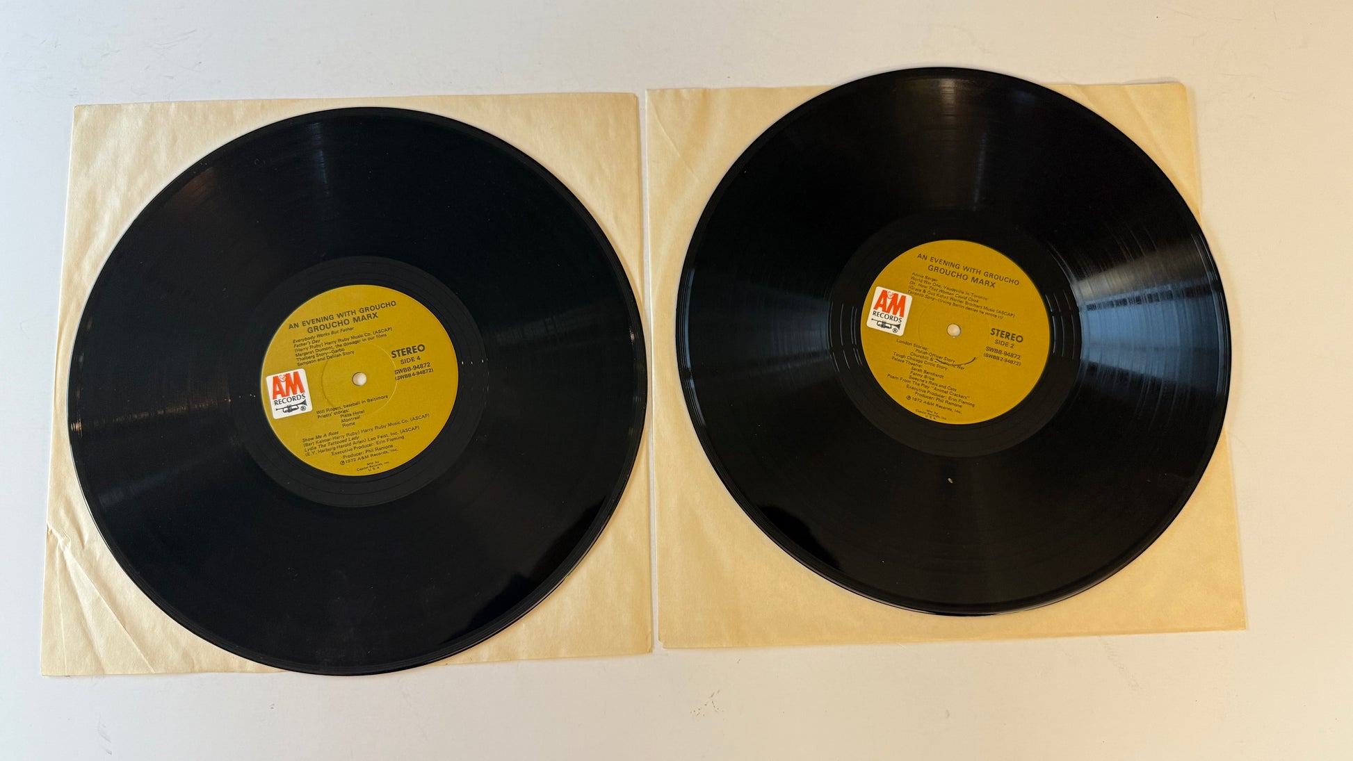 Groucho Marx An Evening With Groucho Used Vinyl 2LP VG+\VG