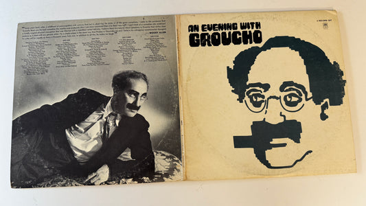 Groucho Marx An Evening With Groucho Used Vinyl 2LP VG+\VG