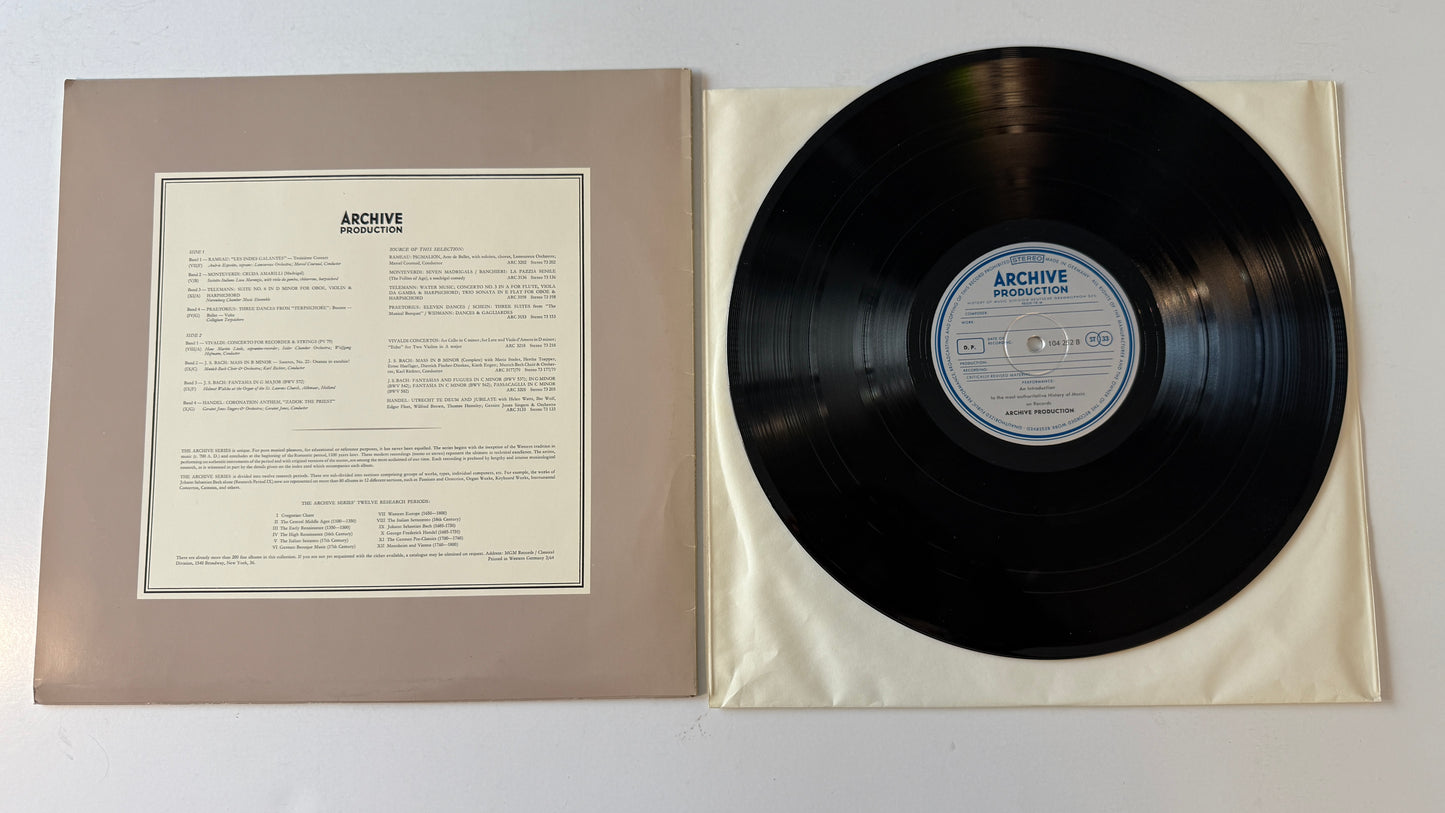Various An Introduction To The Most Authoritative History Of Music On Records Used Vinyl LP VG+\VG+