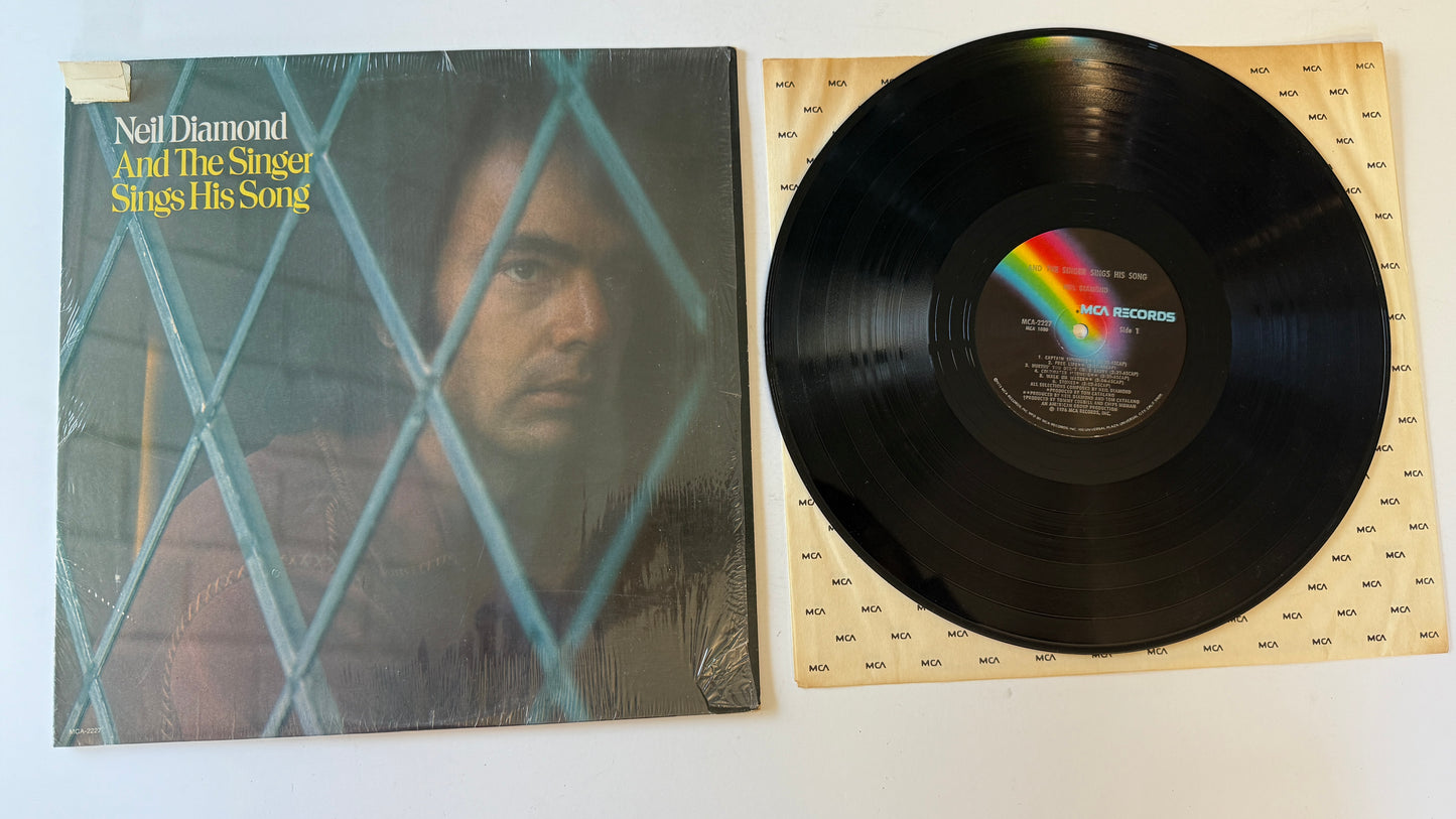Neil Diamond And The Singer Sings His Song Used Vinyl LP VG+\VG+