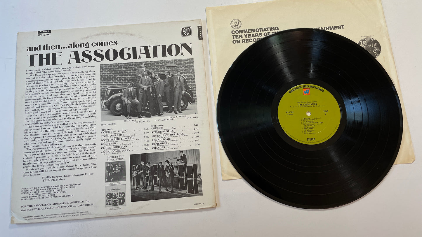 The Association And Then...Along Comes The Association Used Vinyl LP VG+\VG