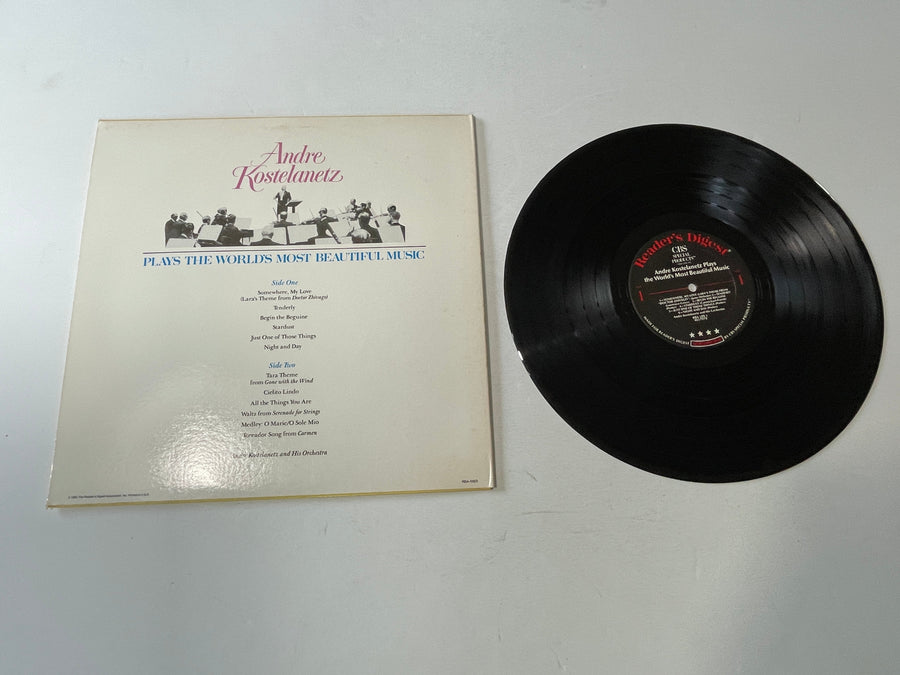 André Kostelanetz André Kostelanetz Plays The World's Most Beautiful Music Used Vinyl LP VG+\VG+