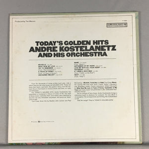Andre Kostelanetz And His Orchestra ‎ Today's Golden Hits Used Vinyl LP VG+\VG