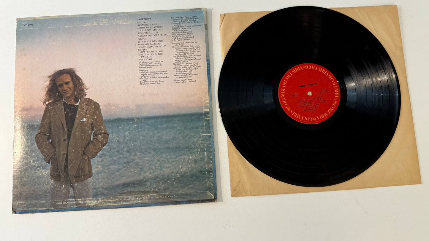 Andy Pratt Andy Pratt Used Vinyl LP VG+\VG