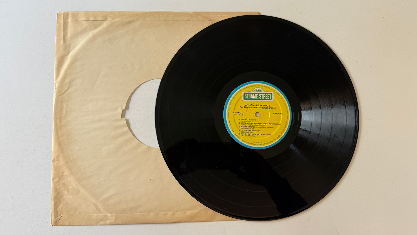 Anne Murray Anne Murray Sings For The Sesame Street Generation Used Vinyl LP VG+\VG