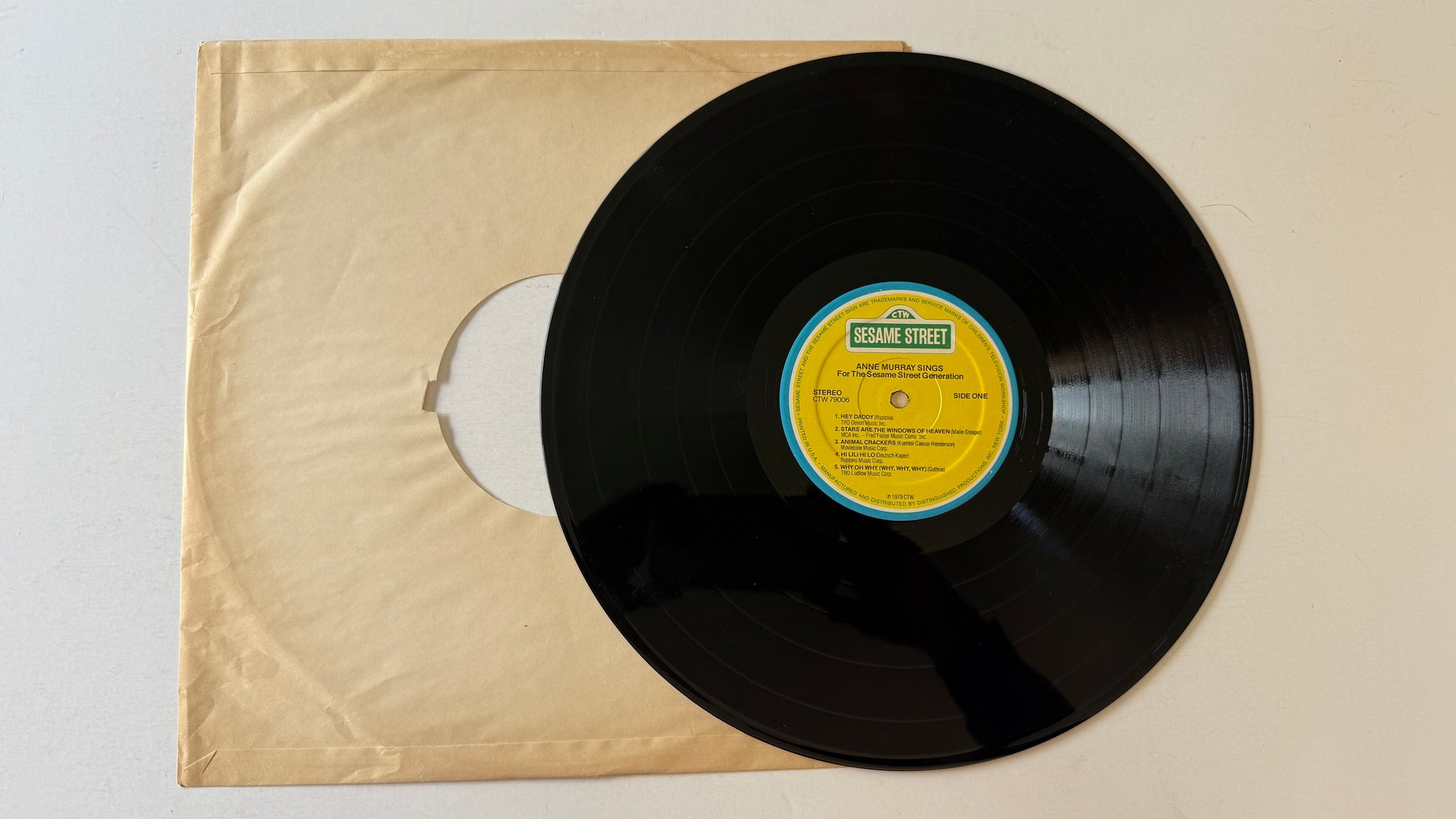 Anne Murray Anne Murray Sings For The Sesame Street Generation Used Vinyl LP VG+\VG