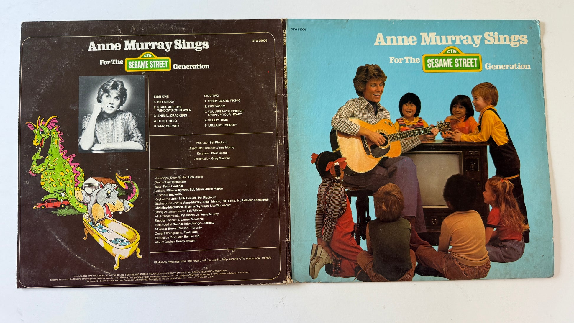 Anne Murray Anne Murray Sings For The Sesame Street Generation Used Vinyl LP VG+\VG