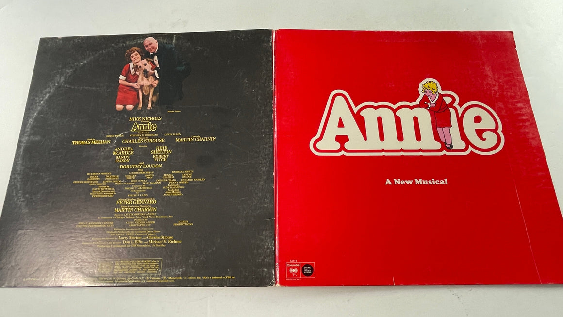 "Annie" Original Cast Annie (A New Musical) Used Vinyl LP VG+\VG+