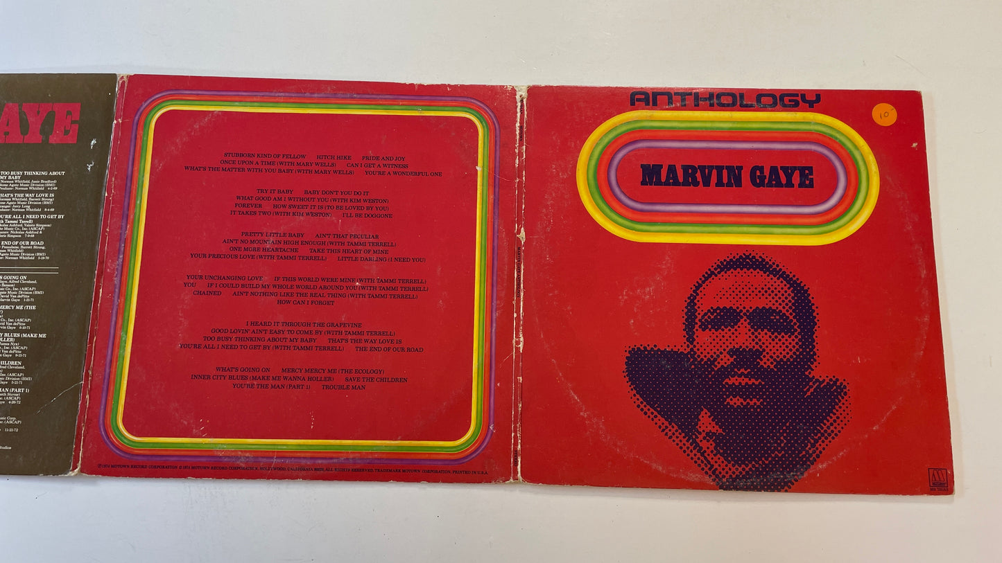 Marvin Gaye Anthology *NO BOOKLET* Used Vinyl 3LP VG\VG