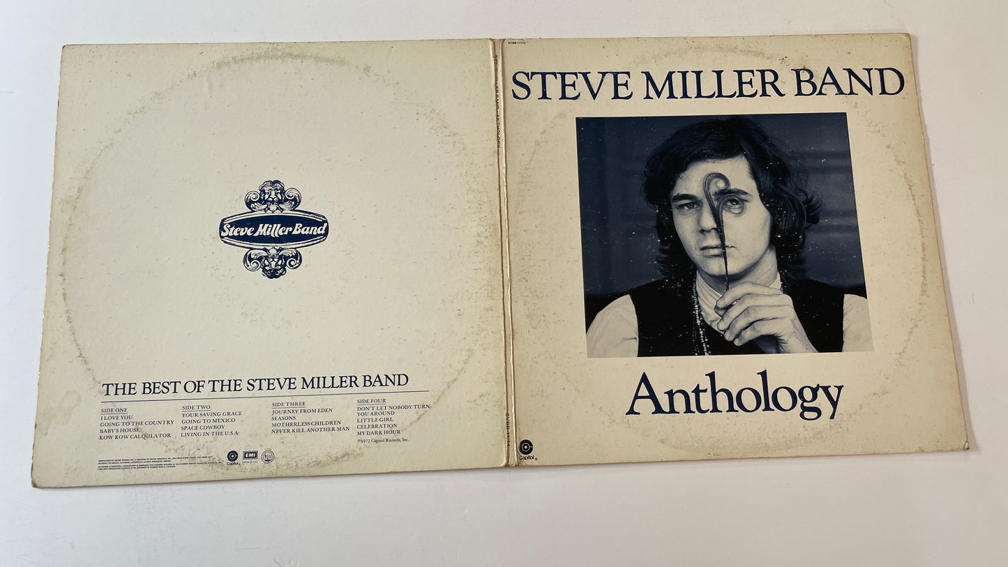 Steve Miller Band Anthology Used Vinyl 2LP VG+\VG