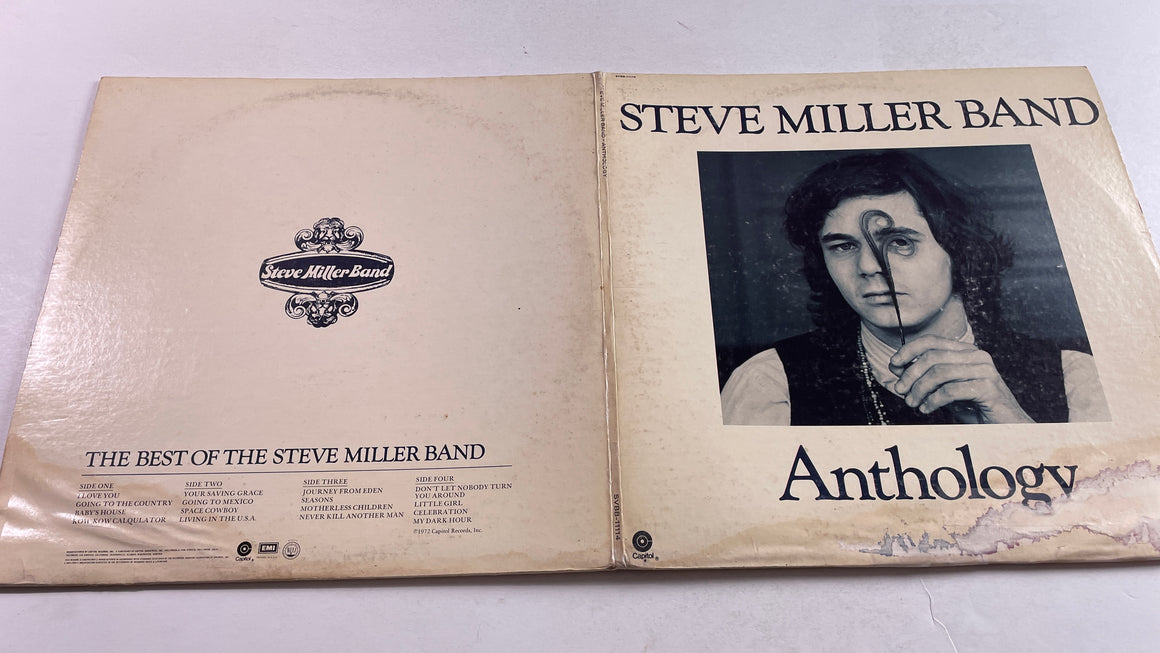 Steve Miller Band Anthology Used Vinyl 2LP VG+\G+