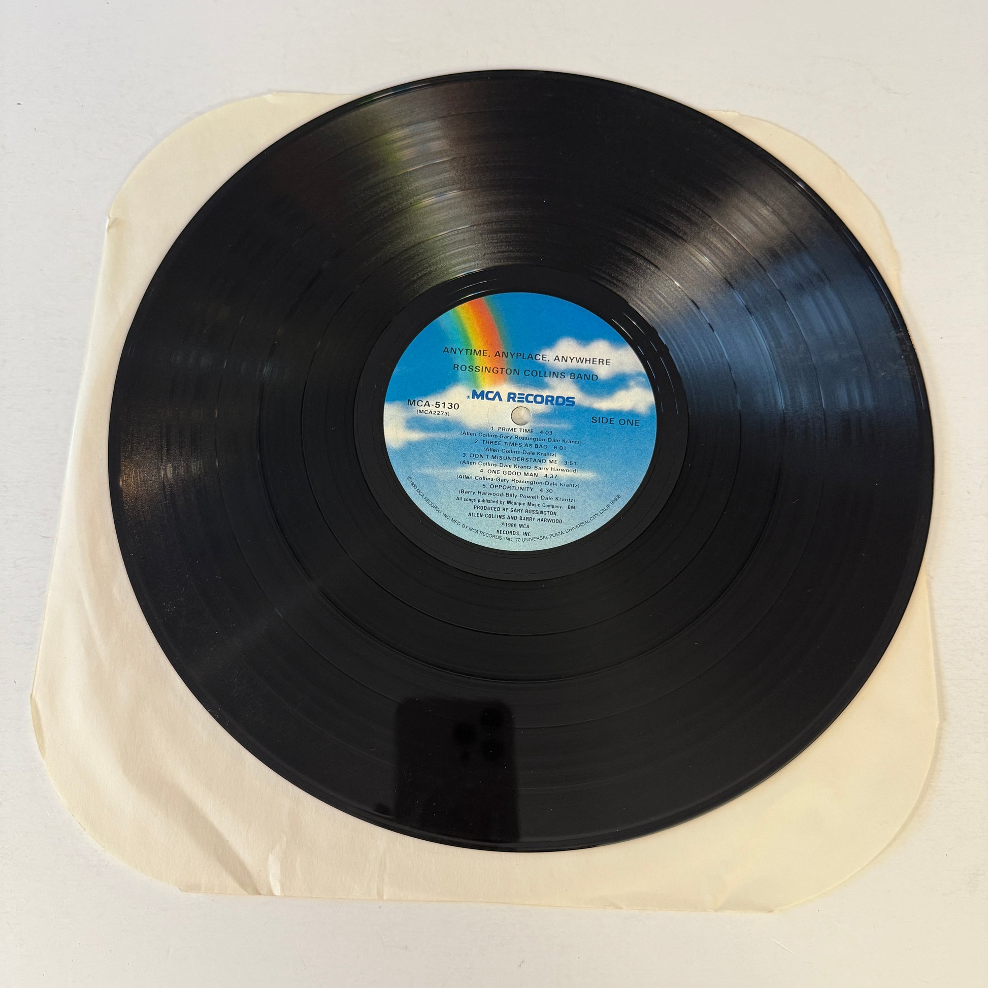 Rossington Collins Band Anytime, Anyplace, Anywhere Used Vinyl LP VG+\VG