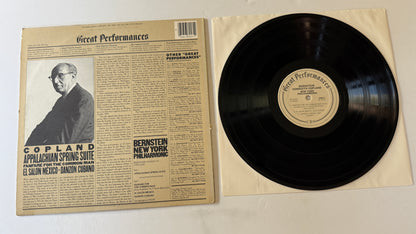 Aaron Copland Appalachian Spring Suite / Fanfare For The Common Man / El Salón México / Danzón Cubano Used Vinyl LP VG+\VG