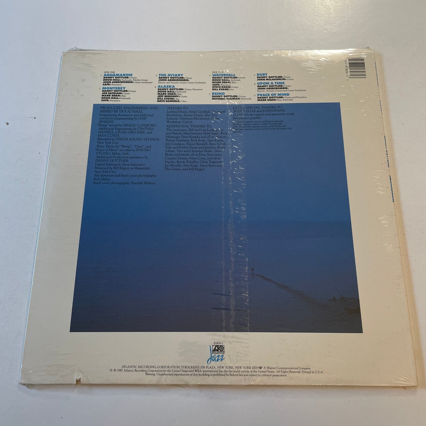 Danny Gottlieb Aquamarine Used Vinyl LP M\NM