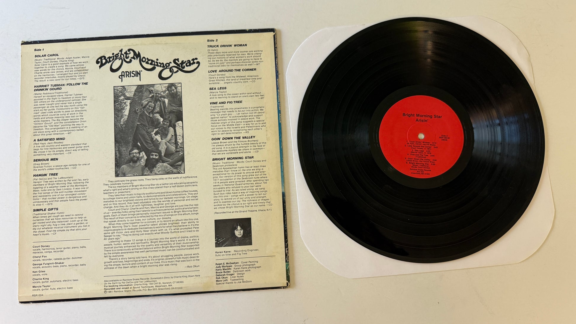 Bright Morning Star Arisin' Used Vinyl LP VG+\VG
