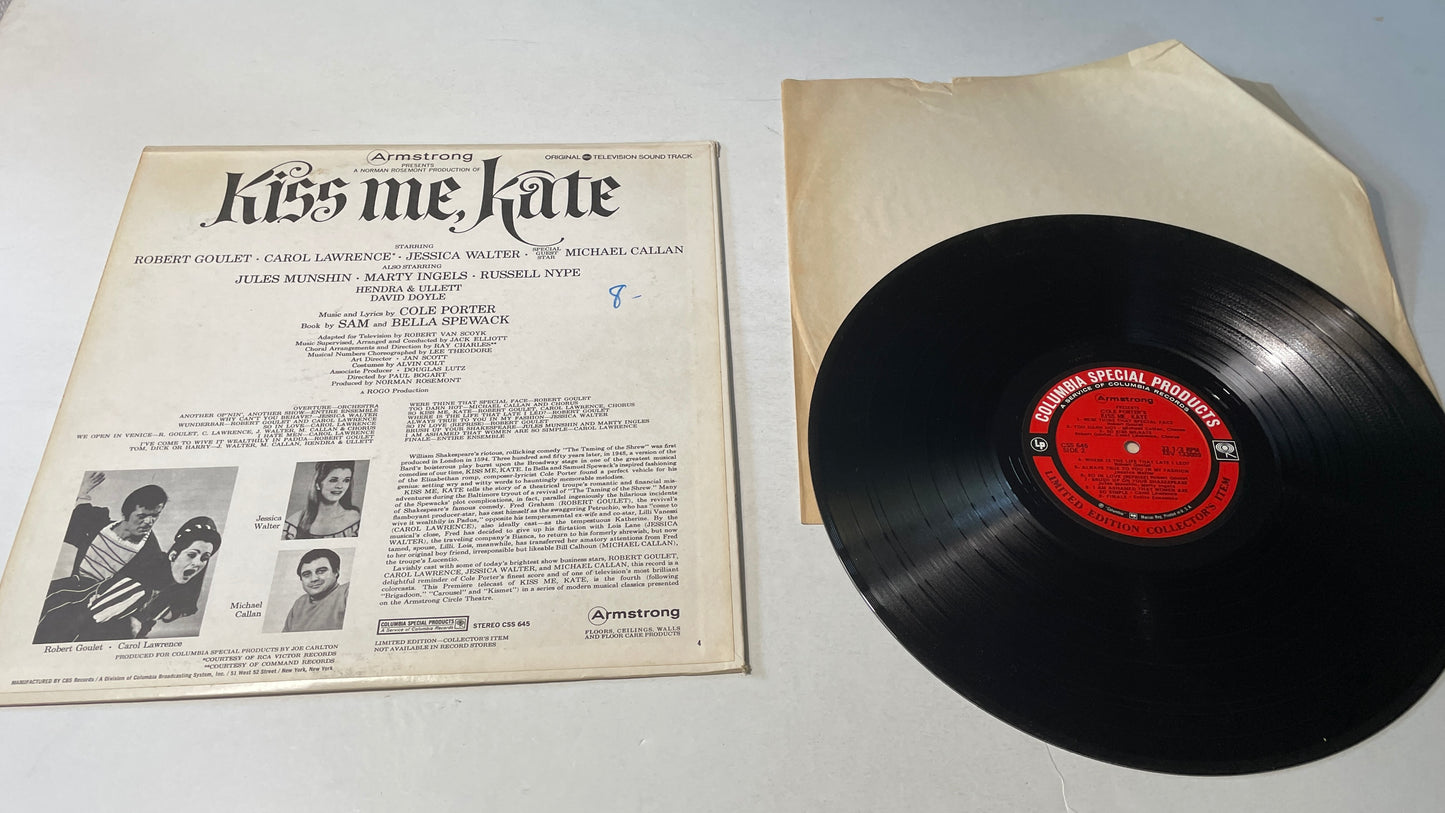 Various Armstrong Presents Cole Porter's Kiss Me, Kate - Original ABC Television Sound Track Used Vinyl LP VG+\VG