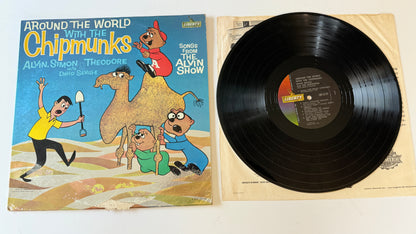 The Chipmunks Around The World With The Chipmunks Used Vinyl LP VG\G+