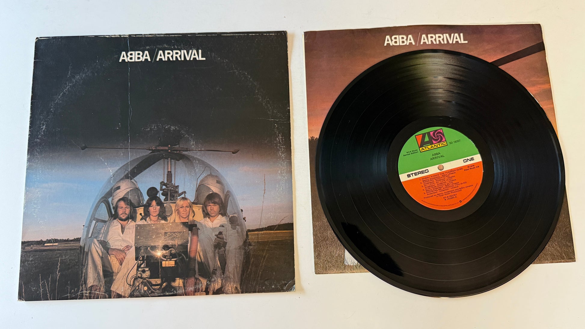 ABBA Arrival Used Vinyl LP VG+\VG