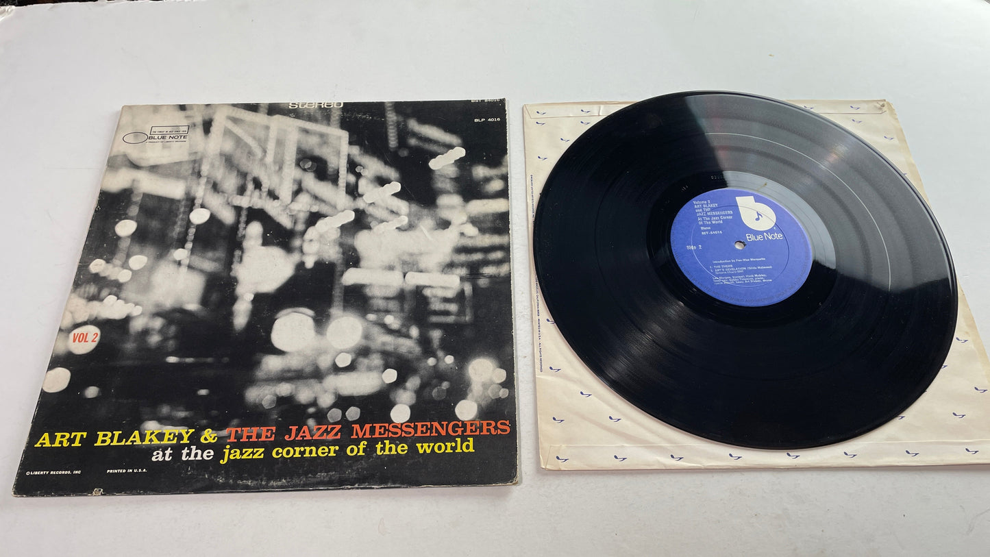 Art Blakey & The Jazz Messengers At The Jazz Corner Of The World (Volume 2) Used Vinyl LP VG+\VG