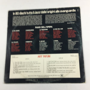 Art Tatum ‎ Art Tatum Fabbri Editori Used Vinyl LP VG+\G+