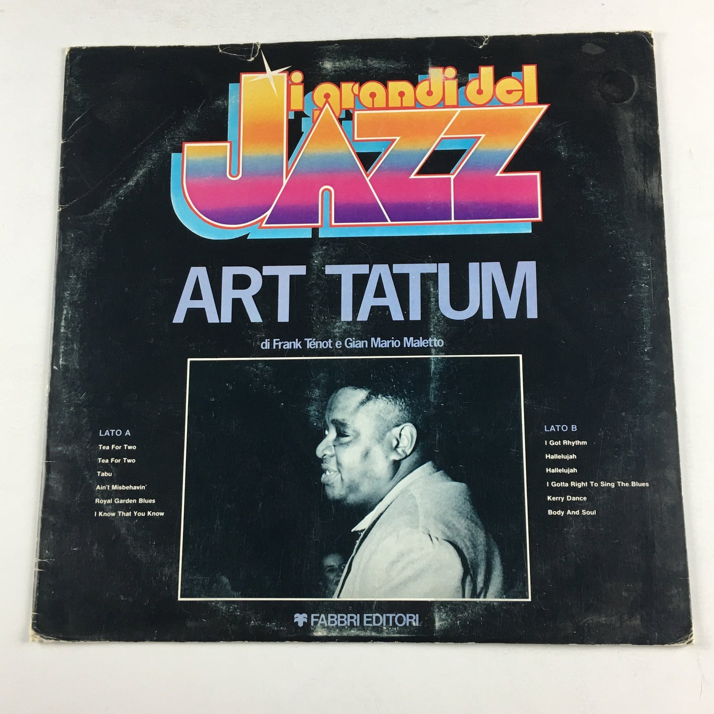 Art Tatum ‎ Art Tatum Fabbri Editori Used Vinyl LP VG+\G+