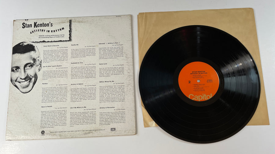 Stan Kenton Artistry of Rhythm Used Vinyl LP VG+\VG