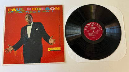 Paul Robeson At Carnegie Hall Used Vinyl LP VG+\VG