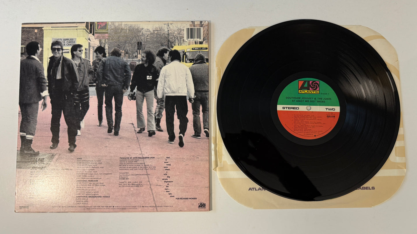 Southside Johnny & The Asbury Jukes At Least We Got Shoes Used Vinyl LP VG+\VG+