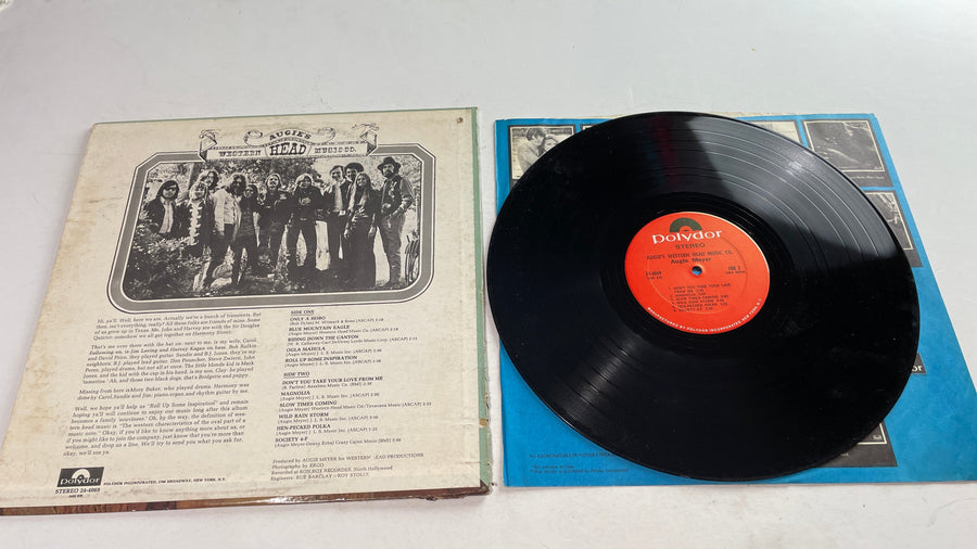 Augie Meyer Augie's Western Head Music Co. Used Vinyl LP VG+\G+