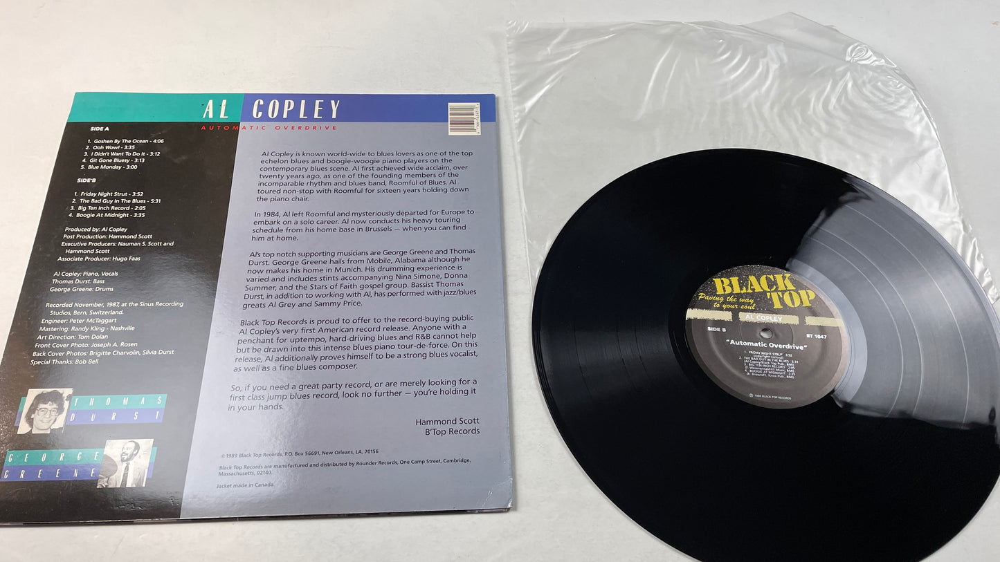 Al Copley Automatic Overdrive Used Vinyl LP VG+\VG+