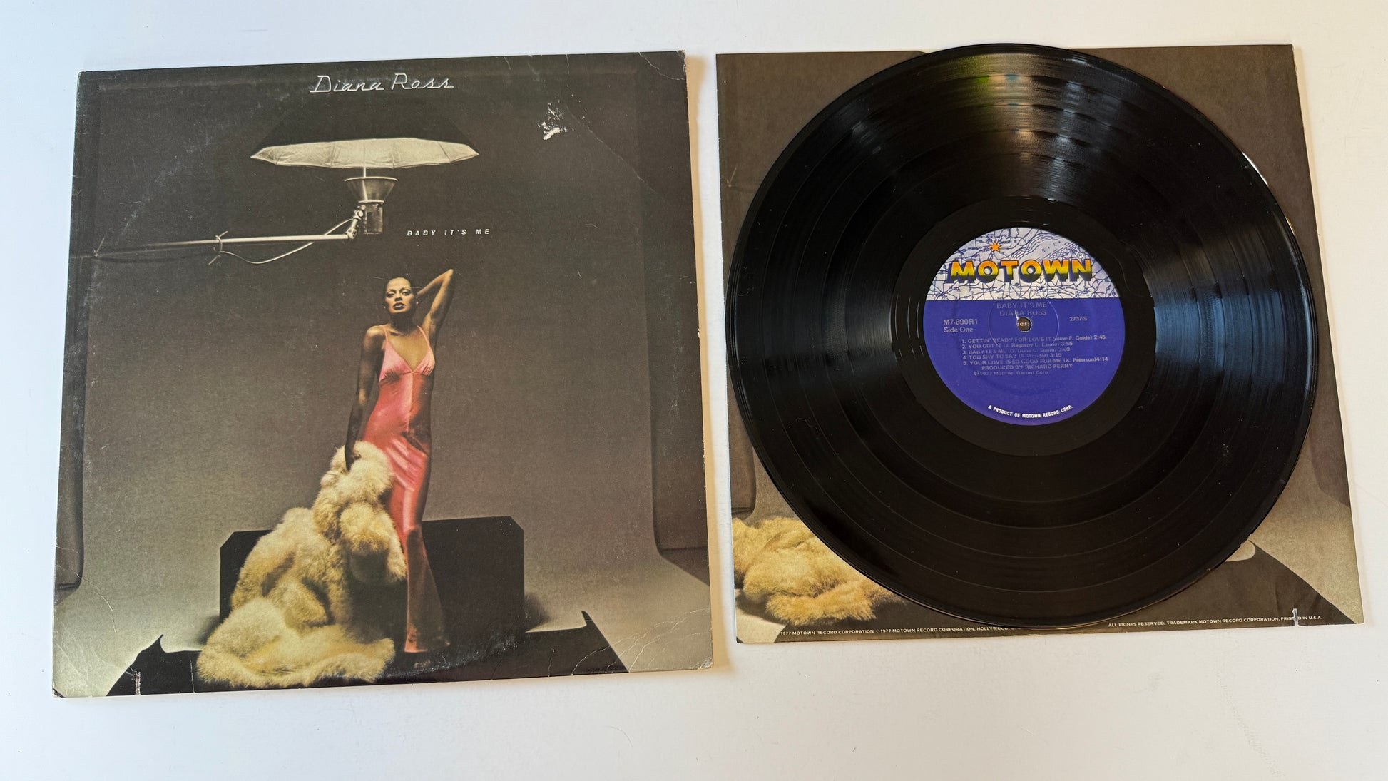Diana Ross Baby It's Me Used Vinyl LP VG+\G+