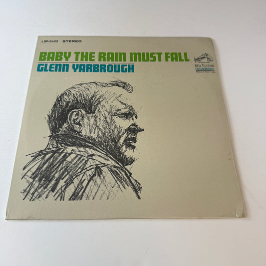 Glenn Yarbrough Baby The Rain Must Fall New Vinyl LP M\VG+