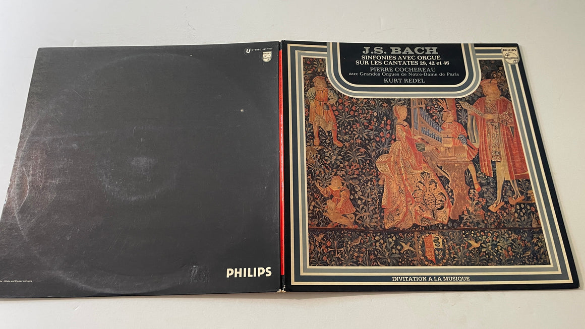 Bach, Radel, Cochereau Sinfonies Avec Orgue Sur Les Cantates 29 Used Vinyl LP VG+\VG