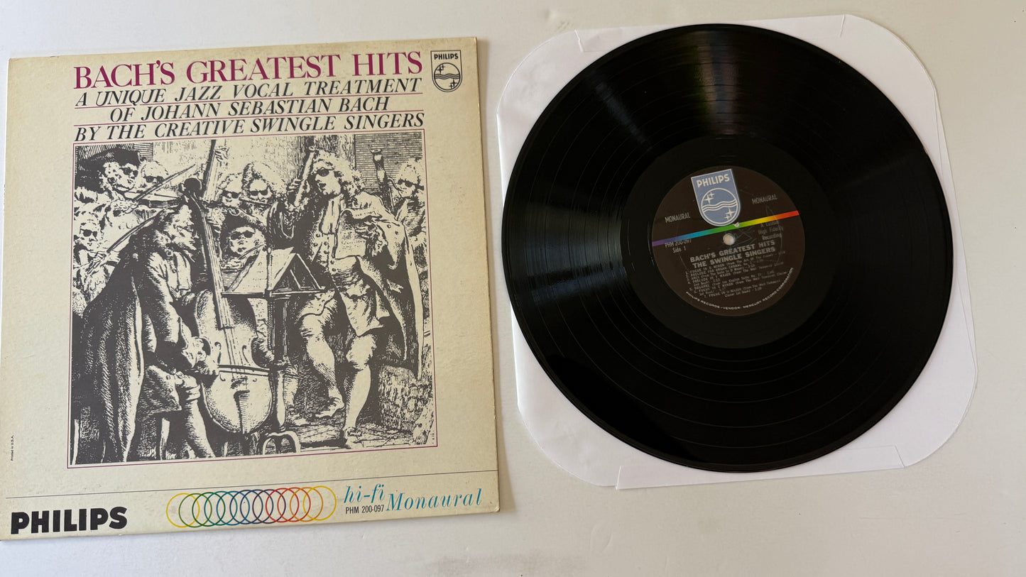 Les Swingle Singers Bach's Greatest Hits Used Vinyl LP VG+\VG+