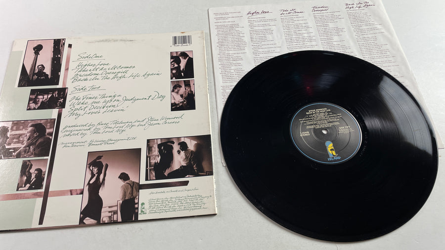 Steve Winwood Back In The High Life Used Vinyl LP VG+\VG+