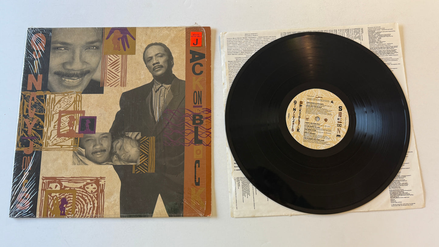 Quincy Jones Back On The Block Used Vinyl LP VG+\VG+