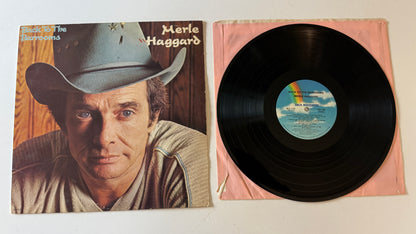Merle Haggard Back To The Barrooms Used Vinyl LP VG+\G+
