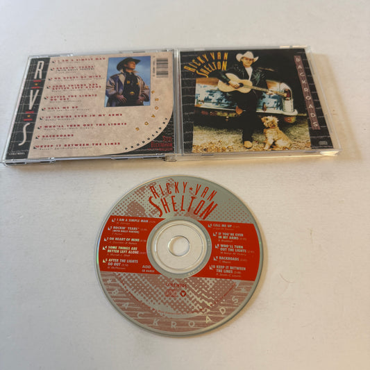 Ricky Van Shelton Backroads Used CD VG+\VG+