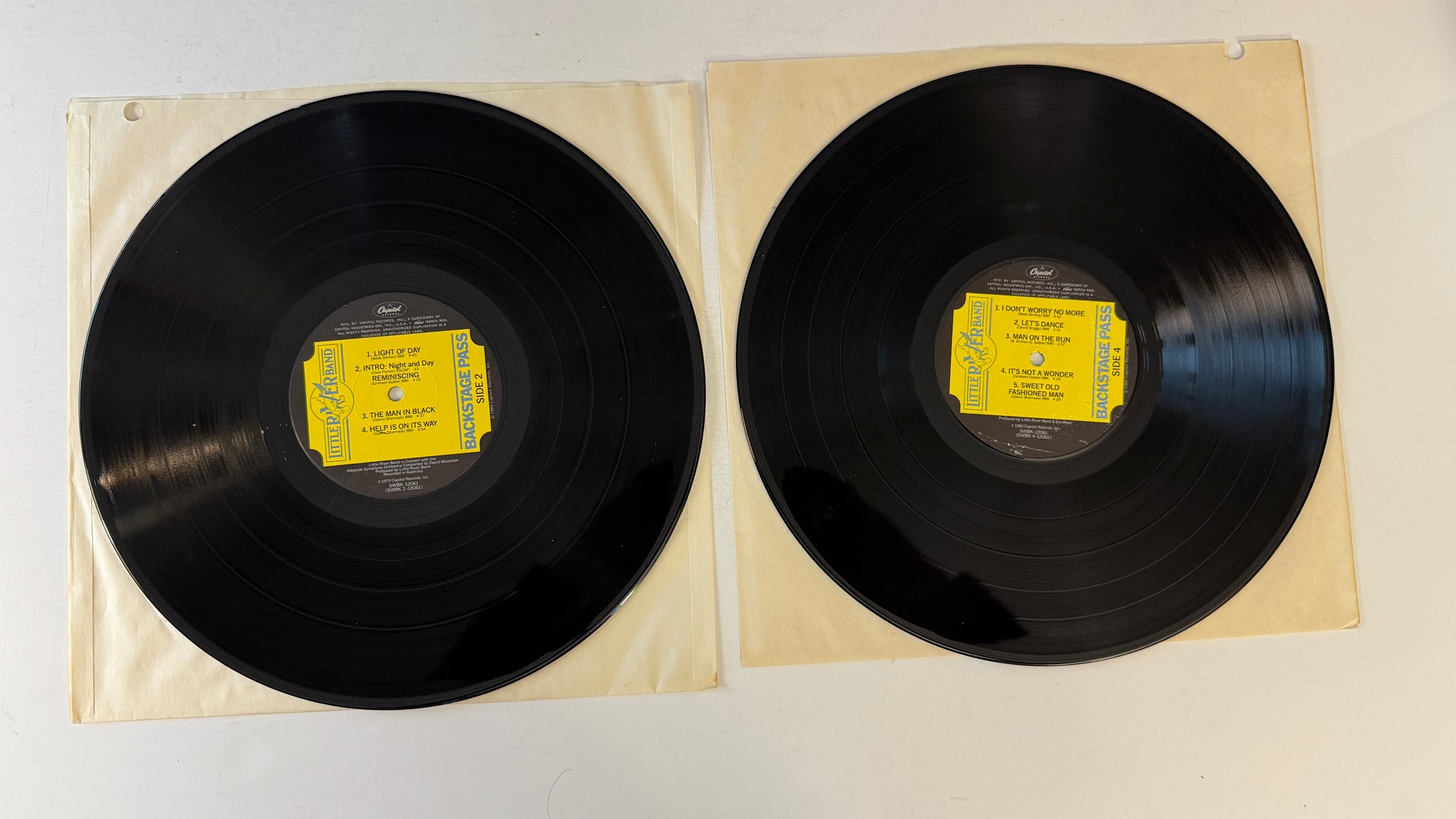 Little River Band Backstage Pass Used Vinyl 2LP VG+\VG