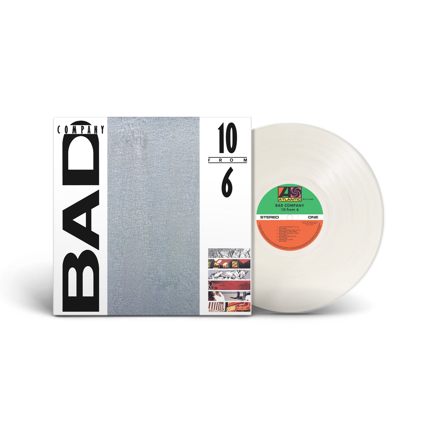 Bad Company 10 From 6 (ROCKTOBER) (Translucent Milky Clear Vinyl) \