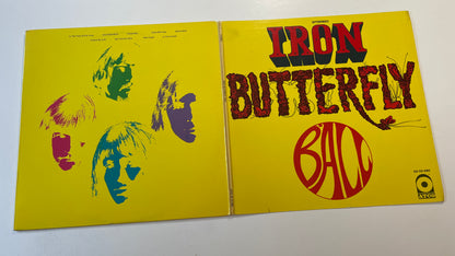 Iron Butterfly Ball Used Vinyl LP VG+\VG